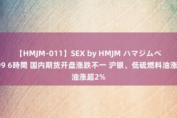 【HMJM-011】SEX by HMJM ハマジムベスト09 6時間 国内期货开盘涨跌不一 沪银、低硫燃料油涨超2%